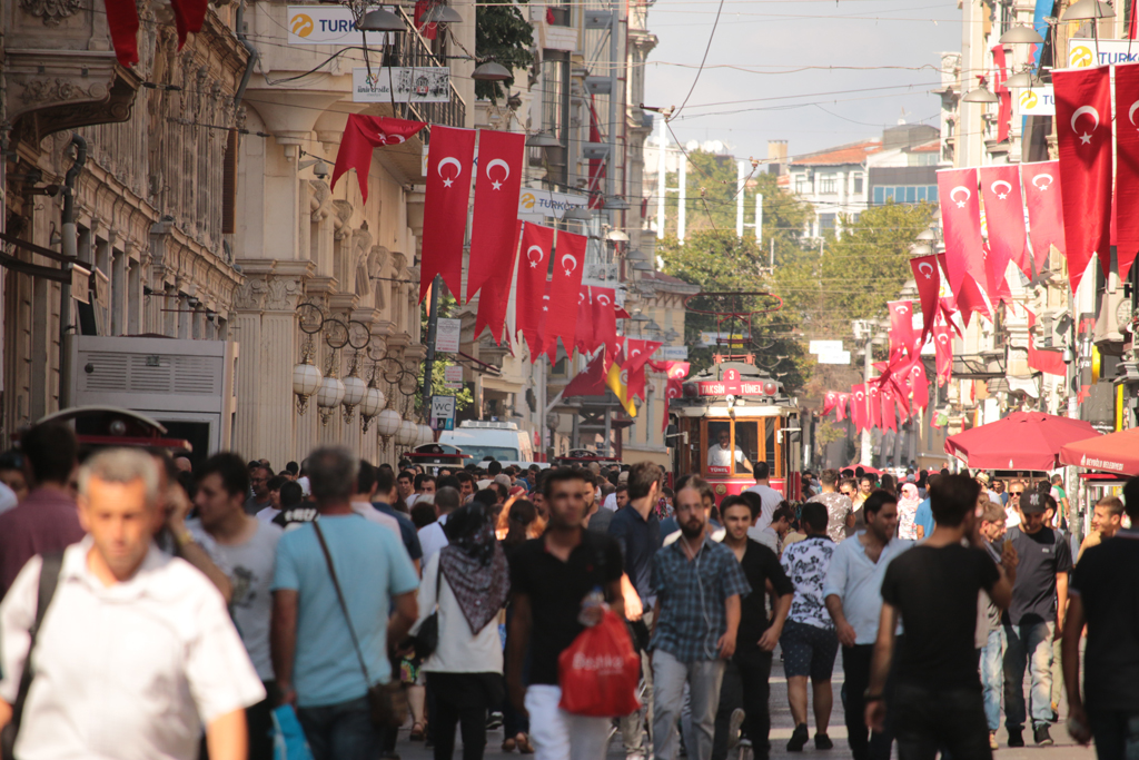 People in Istanbul