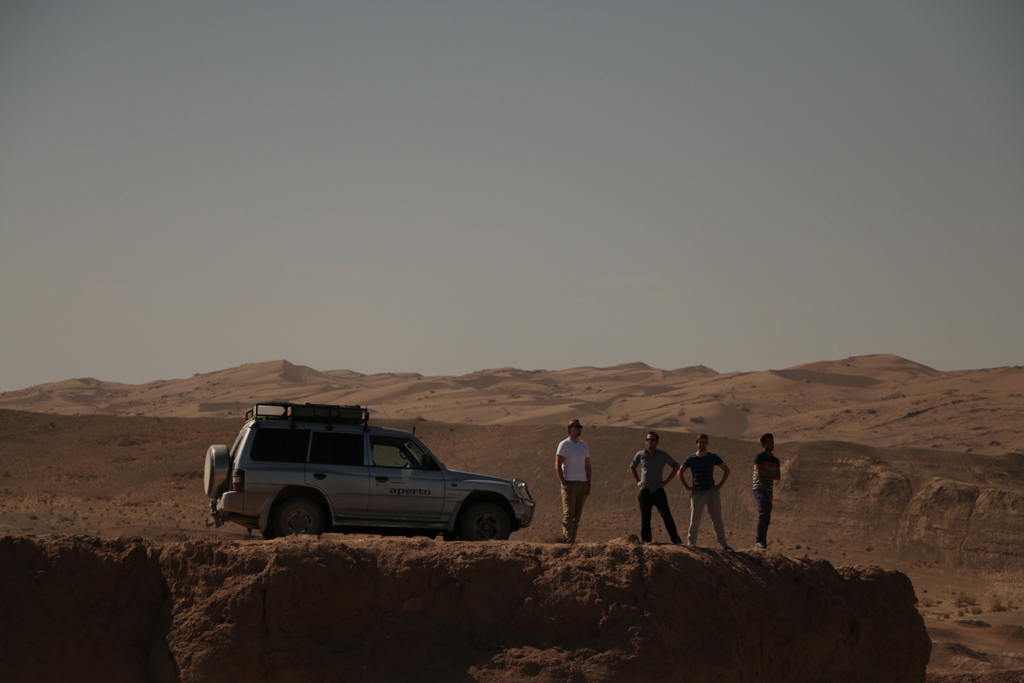 Offroad in the desert