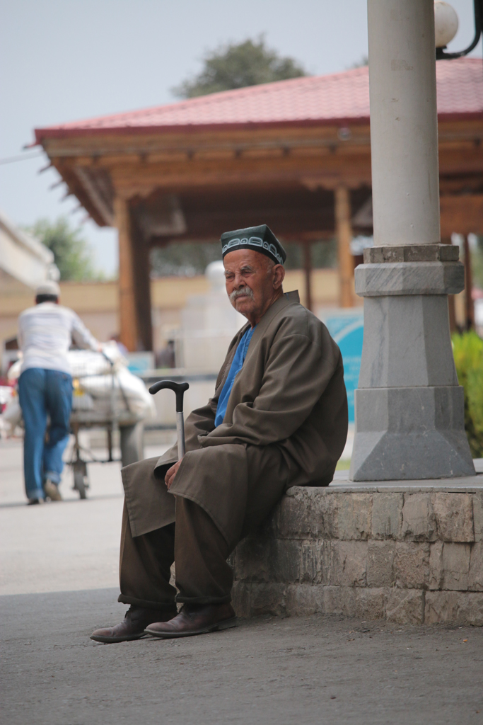 Old man in Samarkand