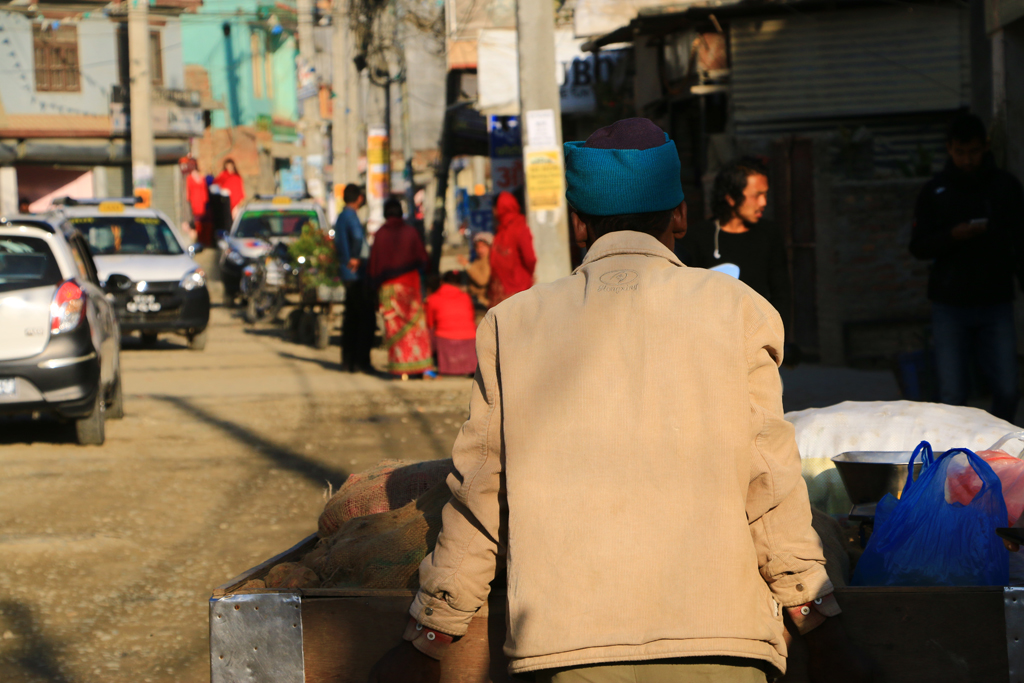 Straßen von Kathmandu