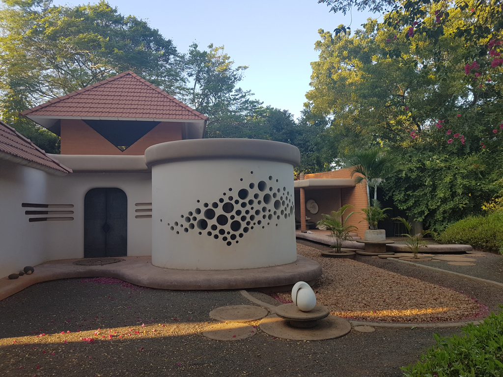 Wohnhäuser in Auroville