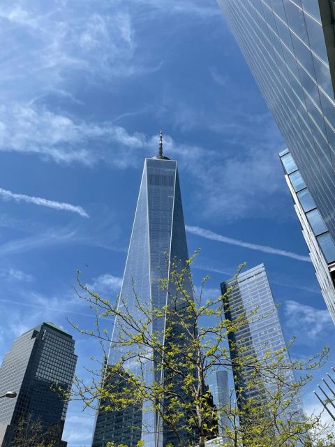 Wo früher die Twin Towers standen, steht jetzt der One-World-Tower