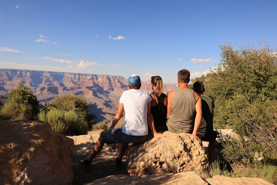 Überraschend wenig los im Grand Canyon